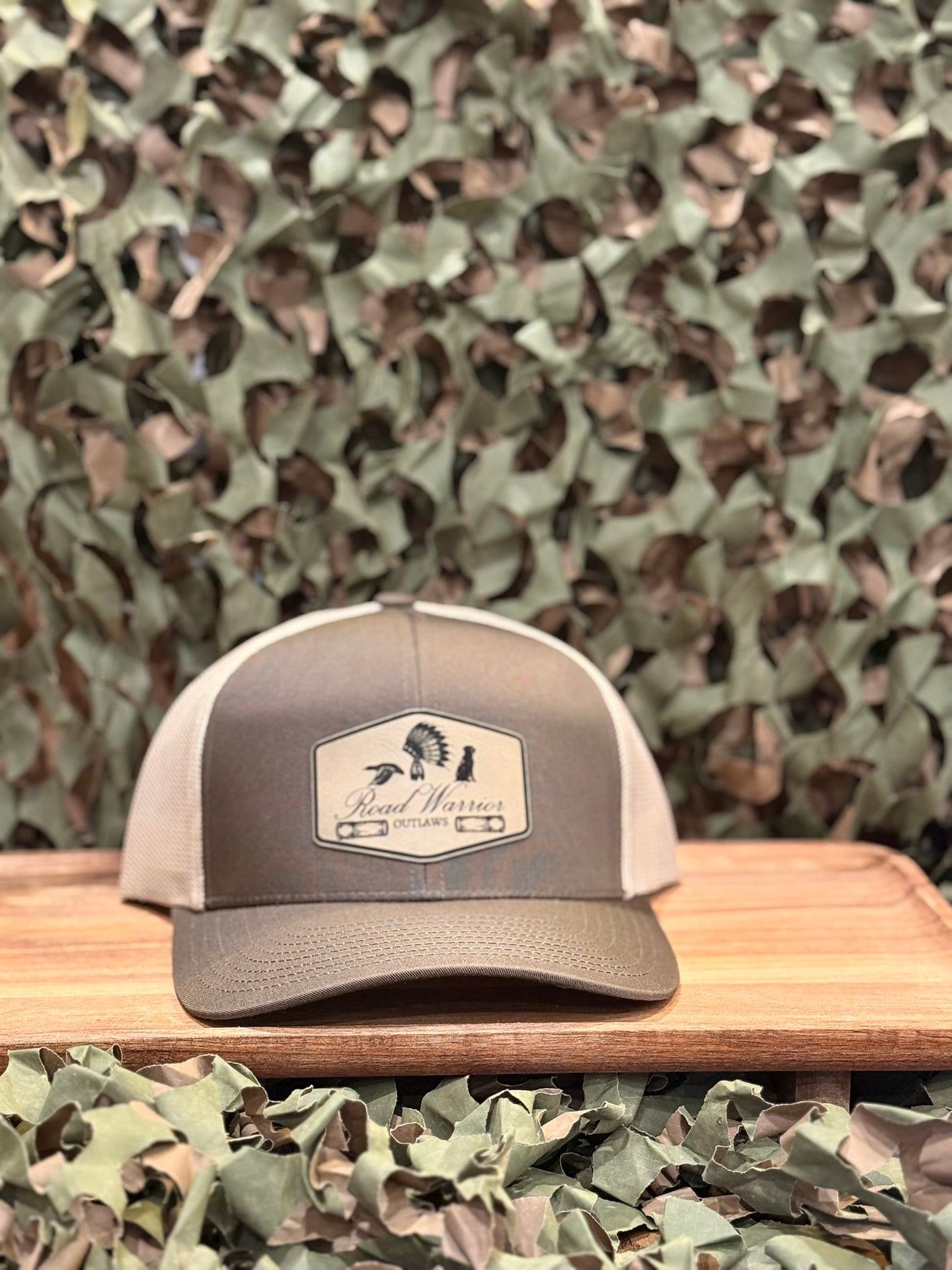 Brown Trucker RWO Cap
