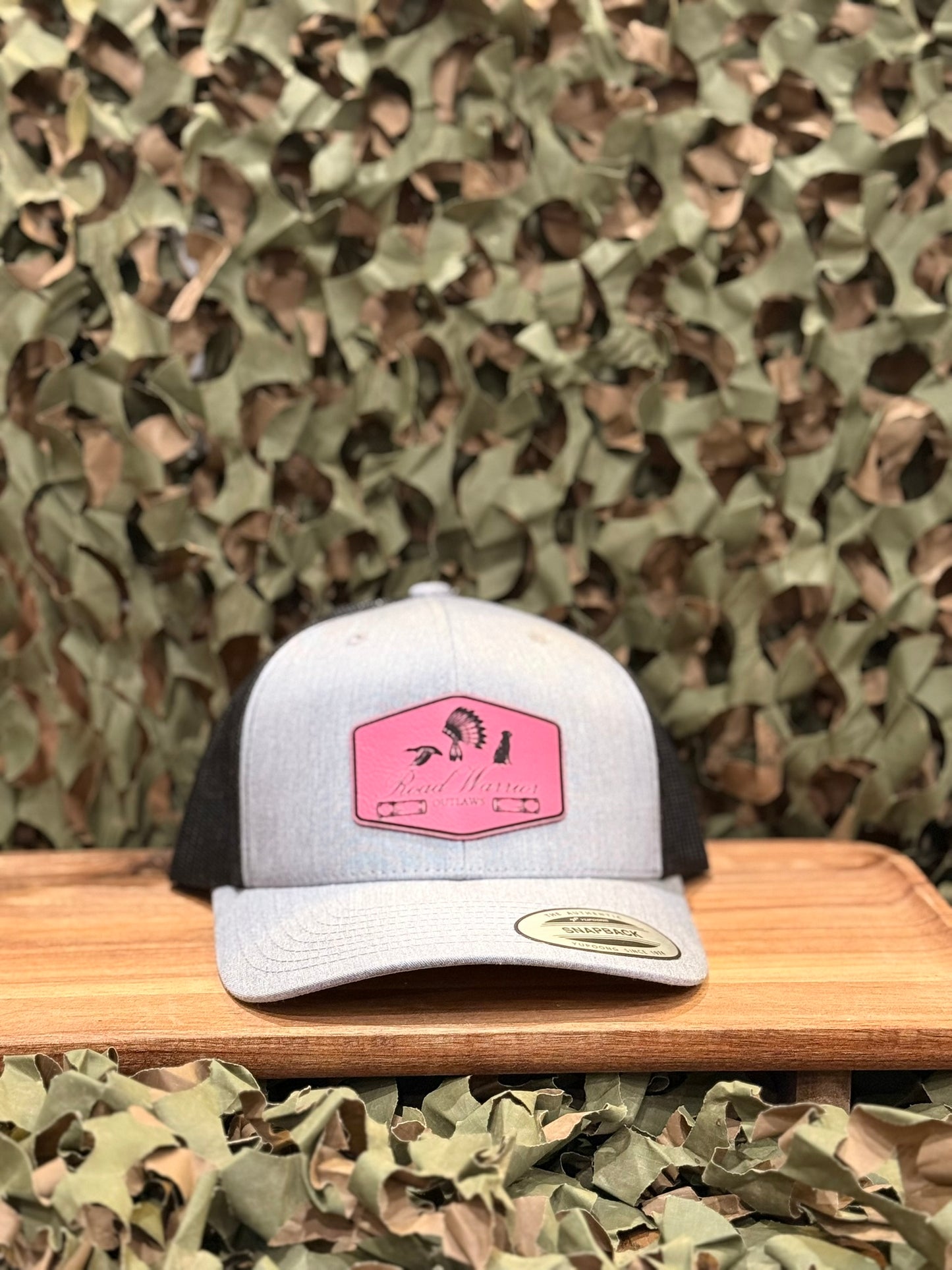 Light Grey/Pink RWO Ladies Cap